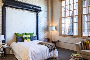 Oakland apartment for rent - Staged Bedroom