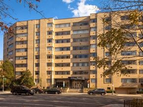 Washington apartment for rent - exterior of Gelmarc Towers apartment building in Washington D.C.