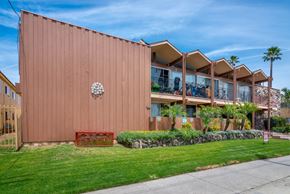 Canoga Park apartment for rent - Street view of front of building