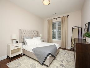 Elmsford apartment for rent - a bedroom with a bed and a window