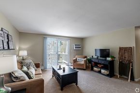 Rocky Hill apartment for rent - an empty living room with a couch and a tv