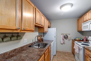 Rocky Hill apartment for rent - a kitchen with a sink and a refrigerator