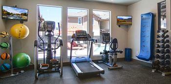 Fitness center with 24 hour access