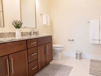 Designer counter-top in wash room