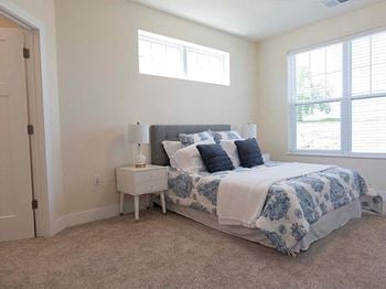 King-sized bedrooms