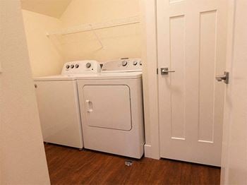 Full sized washer and dryer