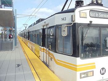 Close to la's metro expo line