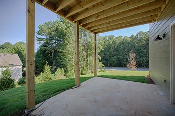 Spacious yard