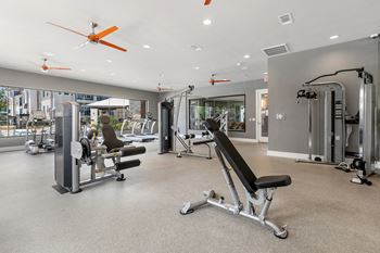 Updated fitness studio