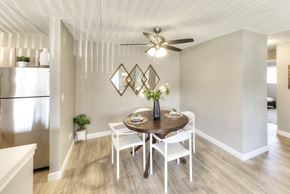 Westmont apartment for rent - rendering of a dining nook in an Axis at Westmont apartment