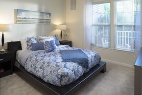 Saddle Brook apartment for rent - Model Bedroom at 140 Mayhill, Saddle Brook