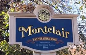 Montclair apartment for rent - a sign for the montcalm at the end of a street