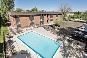Denver apartment for rent - Aerial Pool View at Warren Club, Denver, 80227