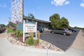 Denver apartment for rent - Entry Signage at Sheridan South Apts, Denver, 80227