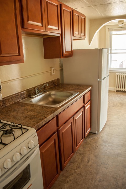 Floor plan for 1 bed, 1 bath, 540 sqft