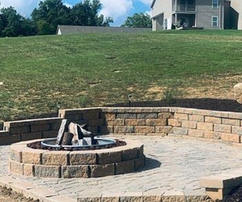 Fire pit area