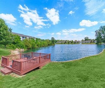 Lakeside walking path