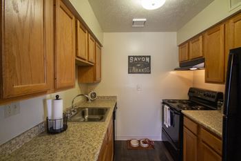 Light honey oak cabinets in kitchens
