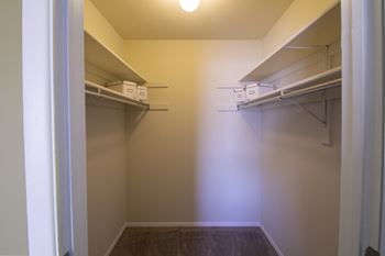 Large walk-in closets