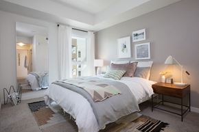 San Jose apartment for rent - Furnished model bedroom