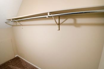 Spacious closet