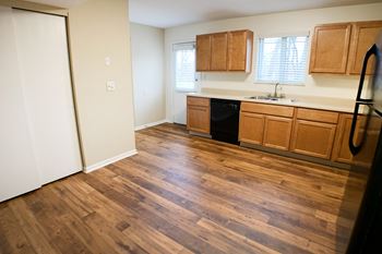 Open concept kitchen