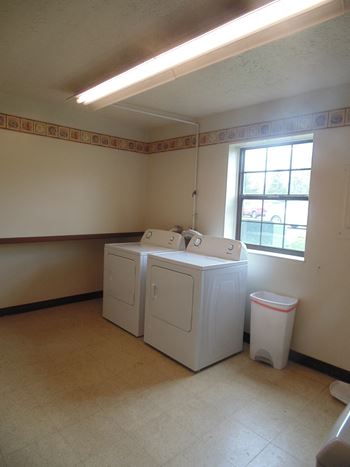 Free laundry facilities