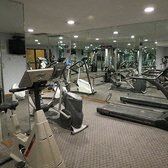 Minnetonka apartment for rent - A gym with treadmills, exercise bikes and other equipment.