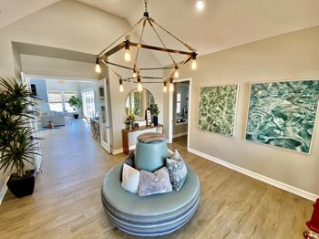 Resident clubhouse lounge