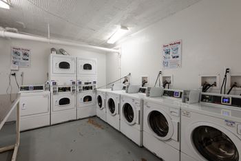 Onsite laundry facility