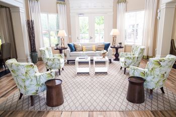Bright lobby