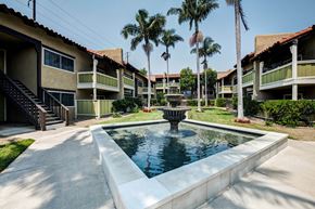 Newport Beach apartment for rent - Water Fountain Photo at Newport Bay Terrace, Newport Beach, California