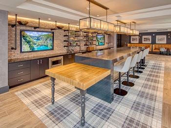 Coffee lounge with private dining