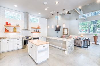 Clubhouse with catering kitchen