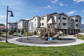 Colorado Springs apartment for rent - Children's Playground with Slide at Three Bedroom Apartments in Colorado Springs 80921