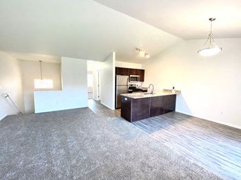 Open concept layouts