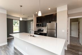 Delaware apartment for rent - The Drake Kitchen with Gorgeous Quartz Countertop!  at The Flats on Houk, Delaware, 43015