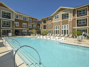 Arlington apartment for rent - Swimming Pool With Relaxing Sundecks at The Elliott Senior Apartments, Arlington, TX