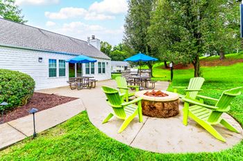 Sundeck with firepit