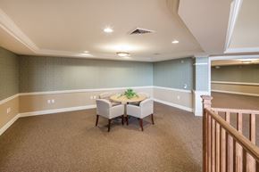 Middlefield apartment for rent - a dining room with a table and chairs