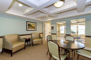 Whitehall apartment for rent - a conference room with a table and chairs
