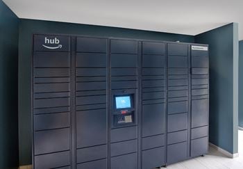 Full-service package handling with hub by amazon