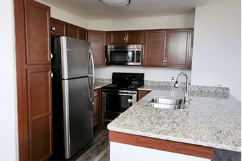 Upgraded apartments