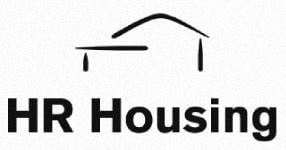 Milwaukee apartment for rent - A black and white image of a house with the words HR Housing.