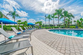 Poolside decks